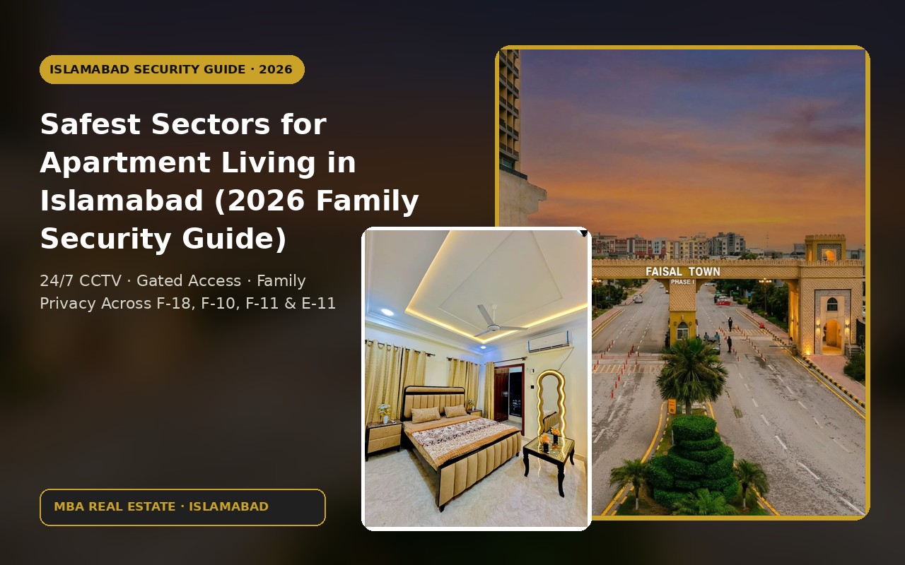 Safest Sectors for Apartment Living in Islamabad (2026 Family Security Guide)