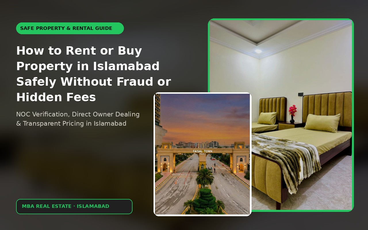How to Rent or Buy Property in Islamabad Safely Without Fraud or Hidden Fees